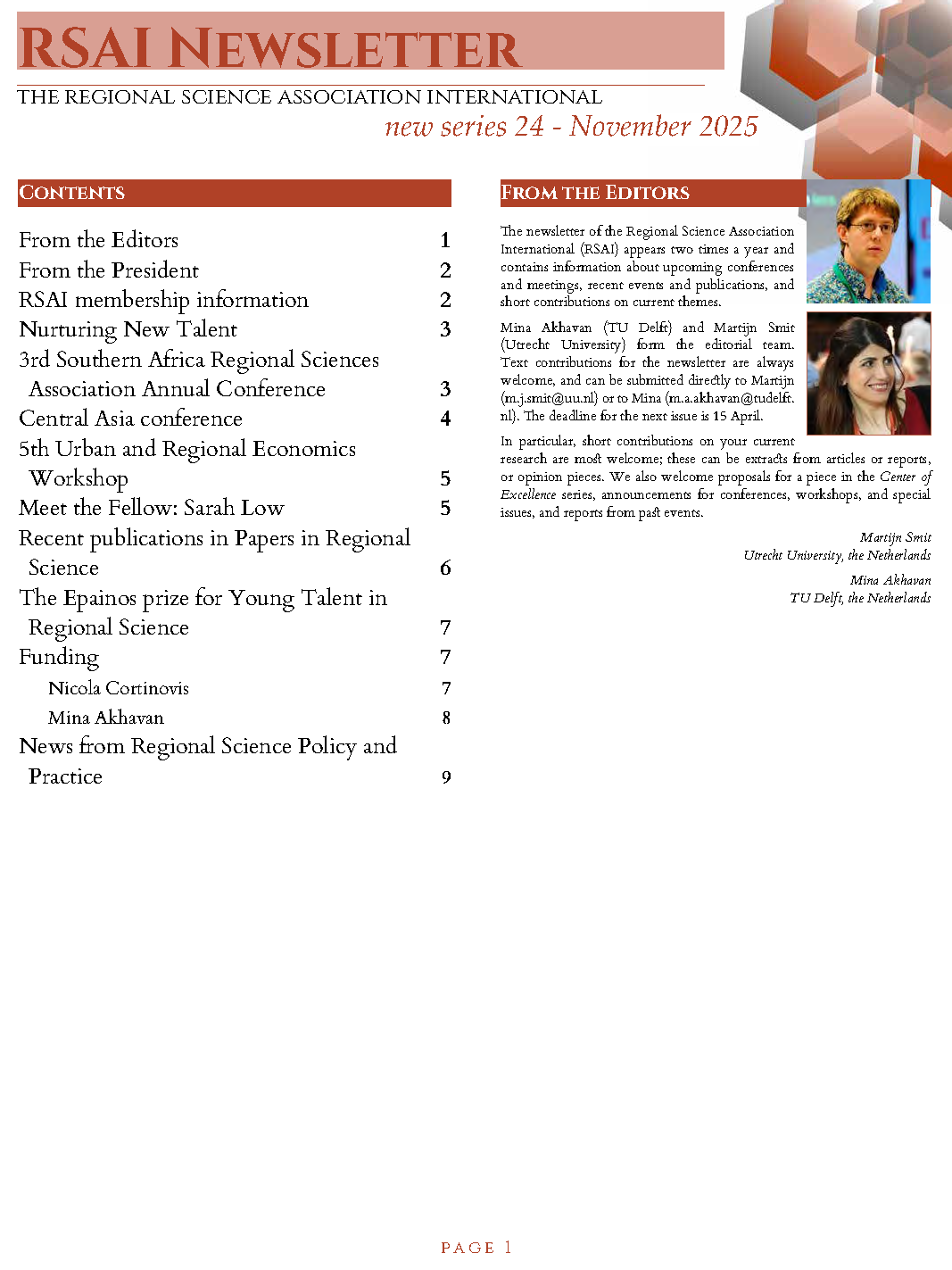 RSAI Newsletter 2025 2