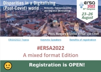 ERSA2022 Congress | Registration is OPEN!