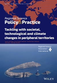 The latest issue of Regional Science Policy & Practice are available! Volume 13, Issue 5, October 2021