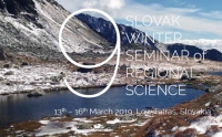 9th Slovak Winter Seminar | 13–16 March 2019, Low Tatras, slovakia