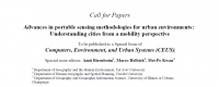 Call for Papers | "Advances in portable sensing methodologies for urban environments: Understanding cities from a mobility perspective" To be published as a Special Issue of Computers, Environment, and Urban Systems (CEUS)