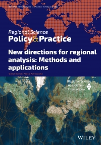 The latest issue of Regional Science Policy & Practice are available! Volume 13, Issue 1, Special Issue: New directions for regional analysis: Methods and applications, Pages: 1-205, February 2021
