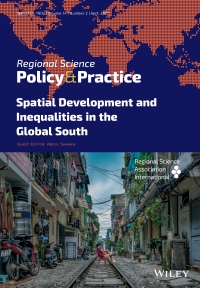 The latest issue of Regional Science Policy & Practice are available! Volume 14, Issue 2, April 2022