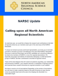 Member features for June Issue of NARSC Newsletter