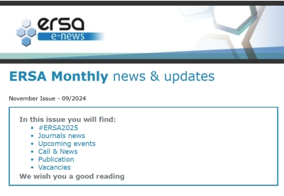 ERSA Monthly E-news - November 2024