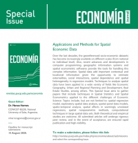 Invitation Special Issue in Economia Journal on "Applications and Methods for Spatial Economic Data"