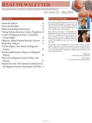 RSAI Newsletter (May 2026)