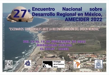 Mexican Section: 27th AMECIDER Conference, November 14-18, 2022, Online