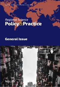 The latest issue of Regional Science Policy & Practice are available! Vol. 15, No. 2, April 2023