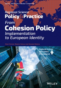 The latest issue of Regional Science Policy & Practice are available! Volume 11, Issue 4, Special Issue:From Cohesion Policy Implementation to European Identity, Pages 629-755, October 2019