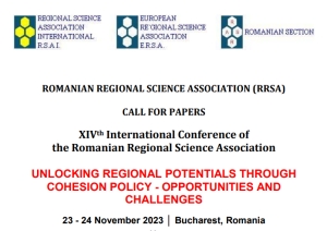 Call for Papers | 14th Conference of the RRSA, 23-24 November 2023, Bucharest, Romania