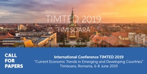 Call for Papers | TIMTED 2019, June 6-8, 2019 - Timișoara, Romania