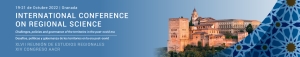 Call for Extended Abstracts/Papers - Invited Speakers - XLVII International Conference on Regional Science, Granada, October 19-21, 2022