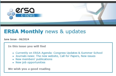 ERSA Monthly E-news - June 2024