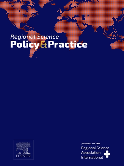 New Issue: Regional Science Policy & Practice | Volume 16, Issue 10 , October 2024