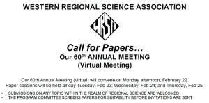 The 60th Annual Meeting is now VIRTUAL!!!