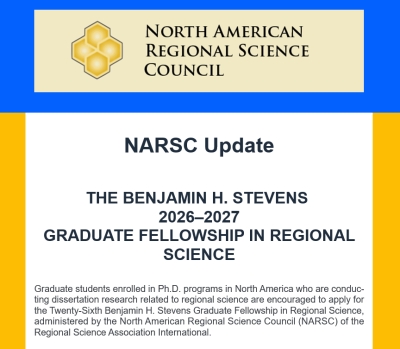 NARSC Update | Final Deadline the Ben Stevens Fellowship