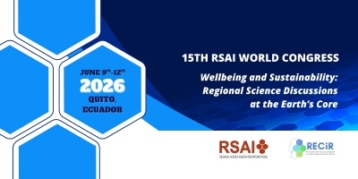 Save the Date: 2026 RSAI Congress in Quito, Ecuador!