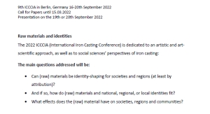 Call for Papers | 9th ICCCIA, 16-20 September 2022, Berlin, Germany