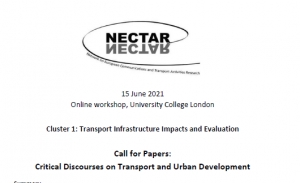 NECTAR CL1 CfP - Critical Discourses on Transport and Urban Development