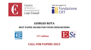 CALL XI Giorgio Rota Best Paper Award