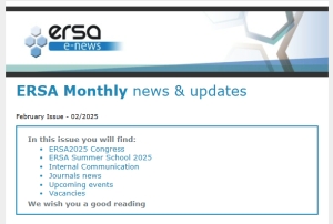 ERSA Monthly E-news - February 2025