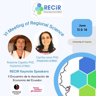 VI Meeting of Ecuadorian Network of Regional Science University of Cuenca, June 13-14, 2024