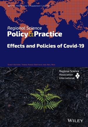 The latest issue of Regional Science Policy &amp; Practice are available! Volume 13, Issue S1, November 2021