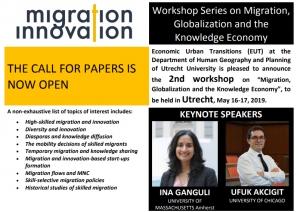 Call for Papers | Workshop Series on Migration, Globalization and the Knowledge Economy - 2nd edition!