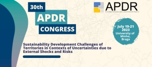 Call for Papers and Special Session Proposals | 30th APDR Congress, July 19-21, 2023, University of Minho, Braga, Portugal