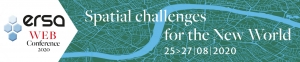 The ERSA Web Conference | Spatial Challenges for the New World, 25-27 August, 2020