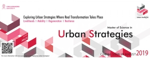 New international M.Sc. Program in Urban Strategies