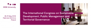 1st Call | The International Congress on Sustainable Development, Public Management and Territorial Governance (28-31 May 2019, Poland)