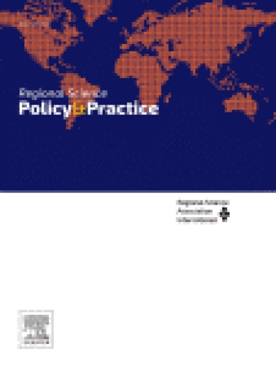 New Issue: Regional Science Policy & Practice | Volume 16, Issue 8, August 2024